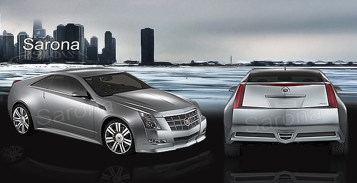 Custom Cadillac CTS  Coupe Body Kit (2010 - 2013) - Call for price (Manufacturer Sarona, Part #CD-016-KT)